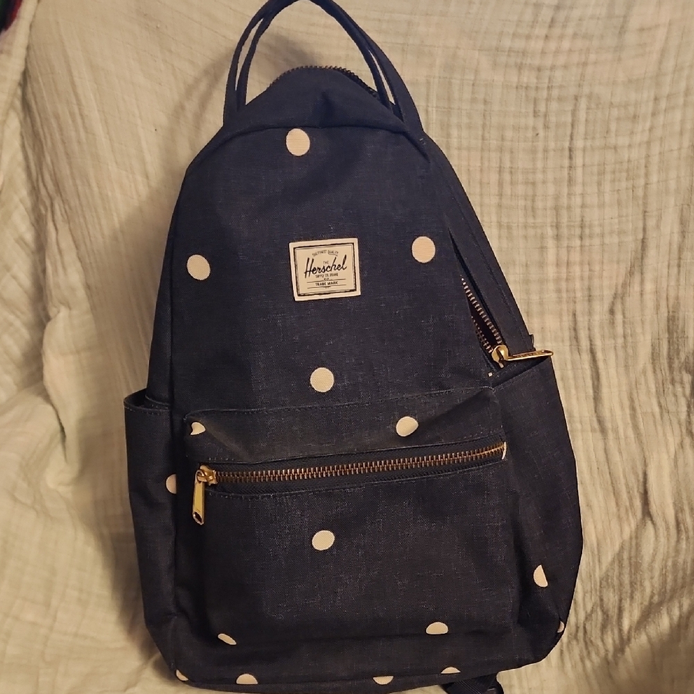 Herschel Supply Company Black Polka Dot Women's Backpack